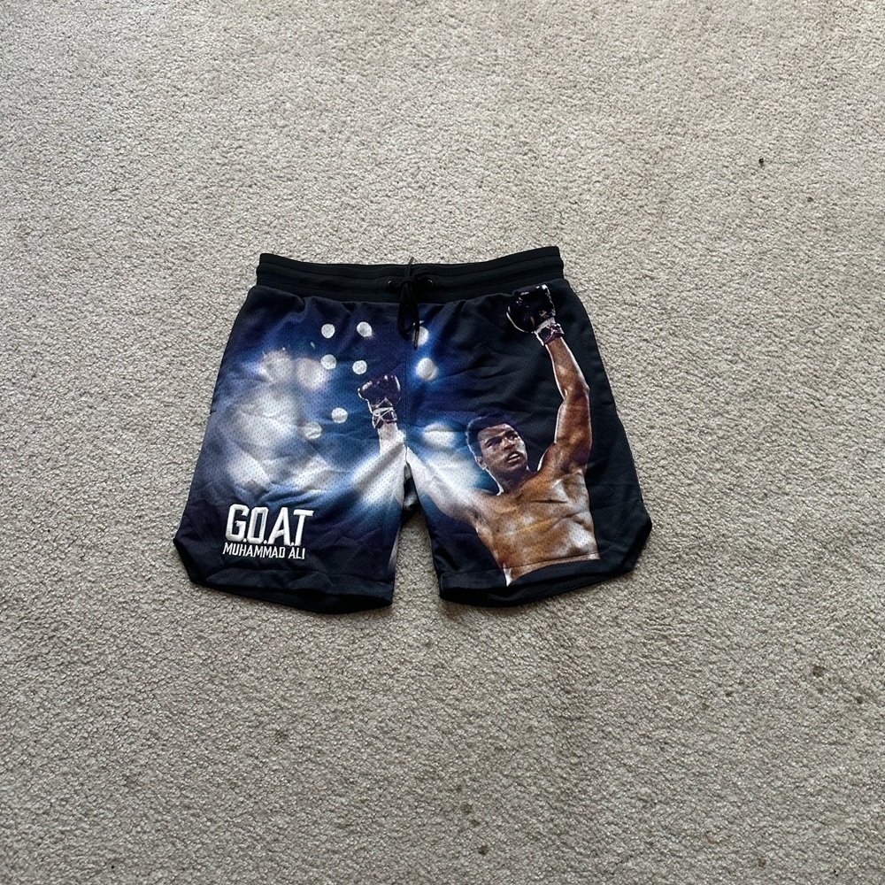 Shoe Palace Men's Muhammad Ali Mesh Shorts Men’s LARGE